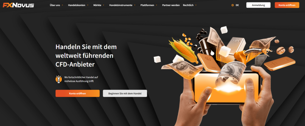 FX NOVUS HOMEPAGE IN german - FXNovus - The Whole Truth